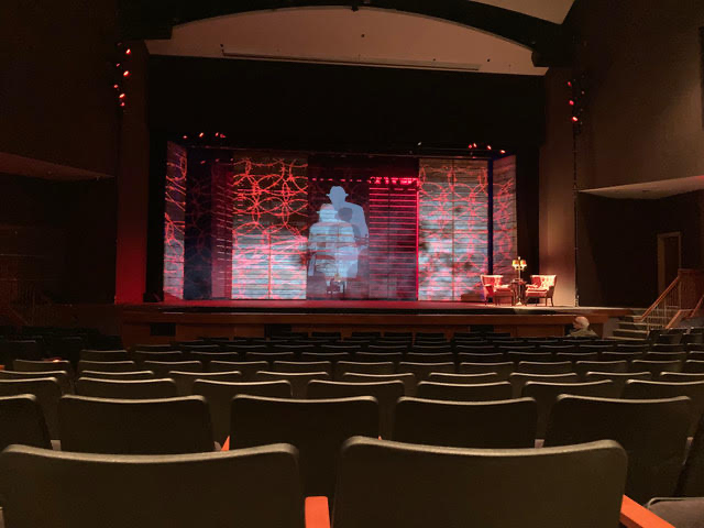 Stage Before Dress Rehearsal Started